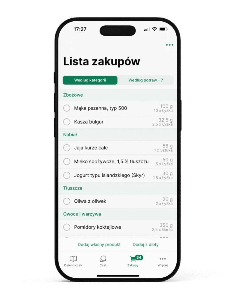 dietaposwojemu aplikacja 3